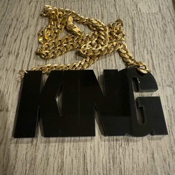 KING NECKLACE FOR A KING WITH HIGH - Picture 2 of 3